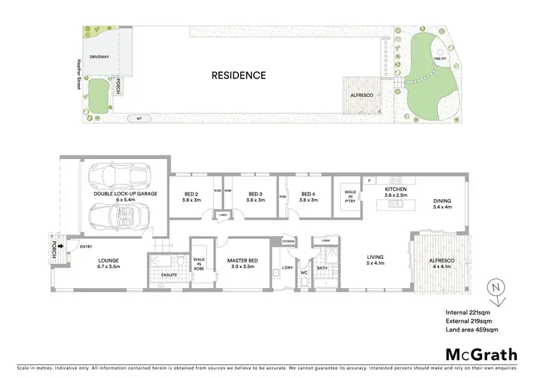 Floorplan of Homely townhouse listing, 24B Heather Street, Hamlyn Heights VIC 3215