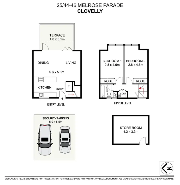 Floorplan of Homely apartment listing, 25/44-46 Melrose Parade, Clovelly NSW 2031
