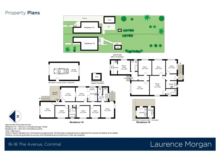 Floorplan of Homely house listing, 16-18 The Avenue, Corrimal NSW 2518