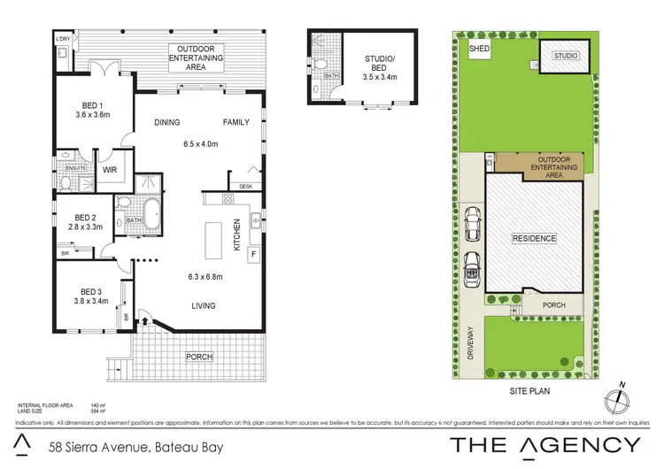 Floorplan of Homely house listing, 58 Sierra Avenue, Bateau Bay NSW 2261