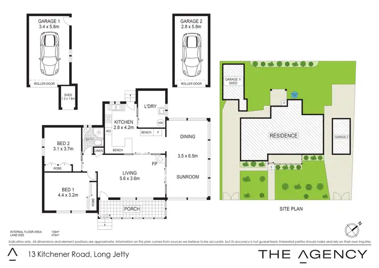 Floorplan of Homely house listing, 13 Kitchener Road, Long Jetty NSW 2261