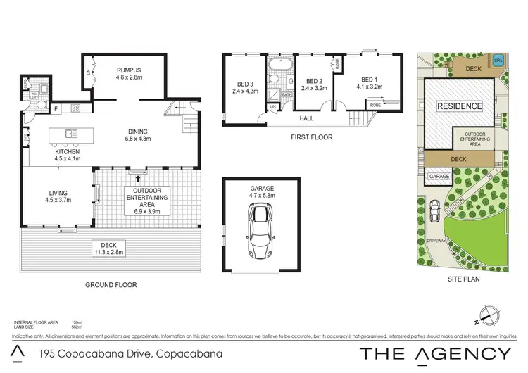 Floorplan of Homely house listing, 195 Copacabana Drive, Copacabana NSW 2251
