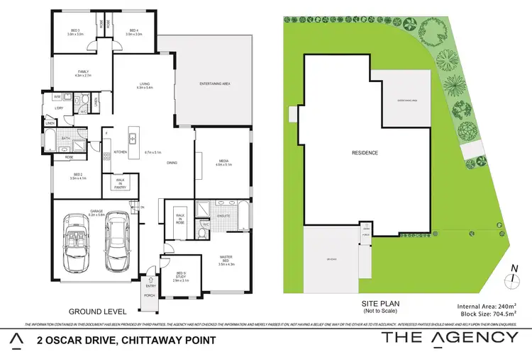 Floorplan of Homely house listing, 2 Oscar Drive, Chittaway Point NSW 2261