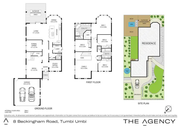 Floorplan of Homely house listing, 8 Beckingham Road, Tumbi Umbi NSW 2261