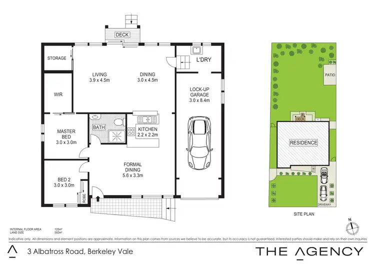 Floorplan of Homely house listing, 3 Albatross Road, Berkeley Vale NSW 2261