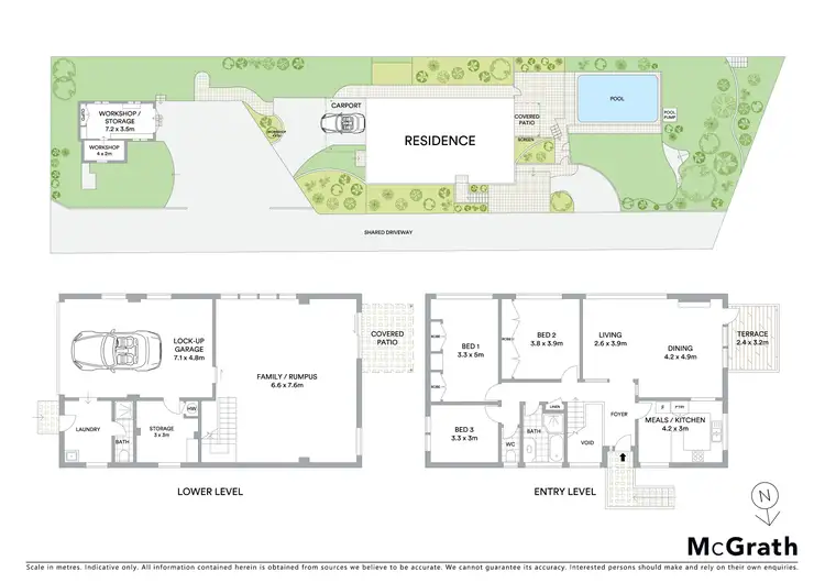 Floorplan of Homely house listing, 204 Attunga Road, Yowie Bay NSW 2228