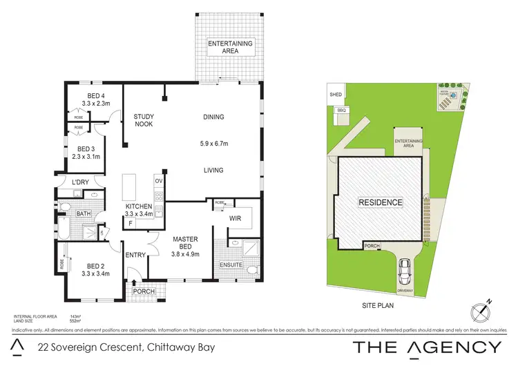 Floorplan of Homely house listing, 22 Sovereign Crescent, Chittaway Bay NSW 2261