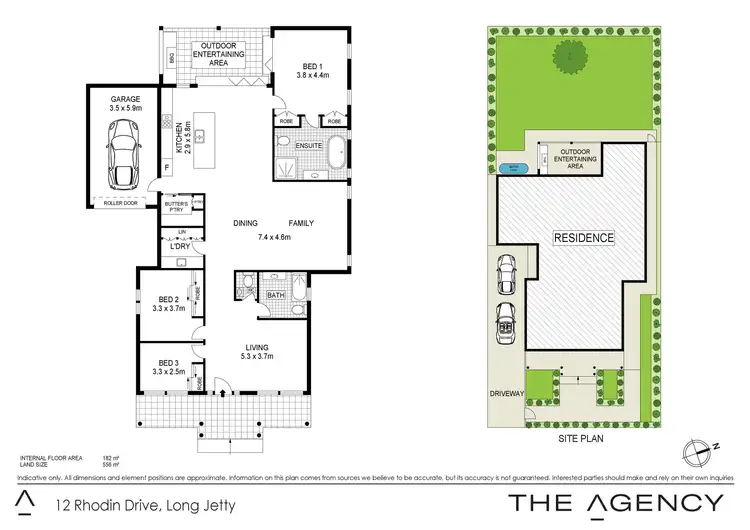 Floorplan of Homely house listing, 12 Rhodin Drive, Long Jetty NSW 2261