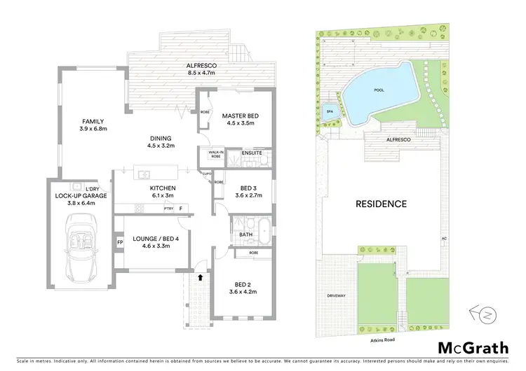 Floorplan of Homely house listing, 13 Atkins Road, Ermington NSW 2115