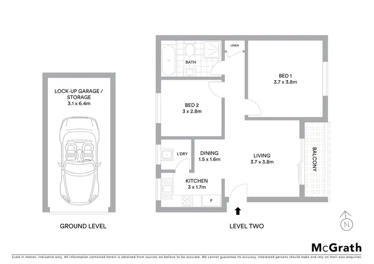 Floorplan of Homely apartment listing, 7/12 Allen Street, Harris Park NSW 2150