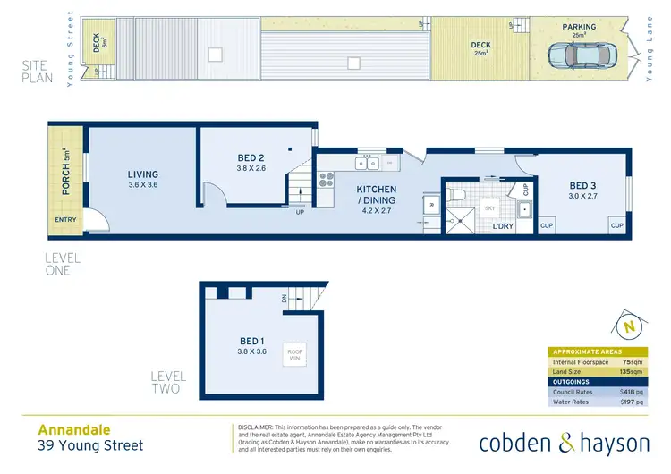 Floorplan of Homely house listing, 39 Young Street, Annandale NSW 2038