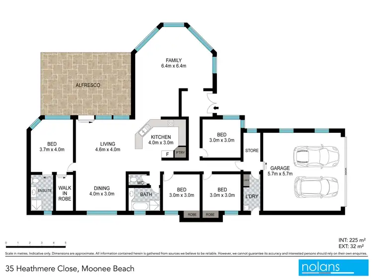 Floorplan of Homely house listing, 35 Heathmere Close, Moonee Beach NSW 2450
