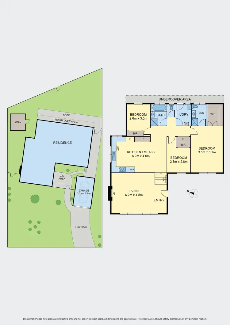 Floorplan of Homely house listing, 6 Windridge Way, Kyneton VIC 3444