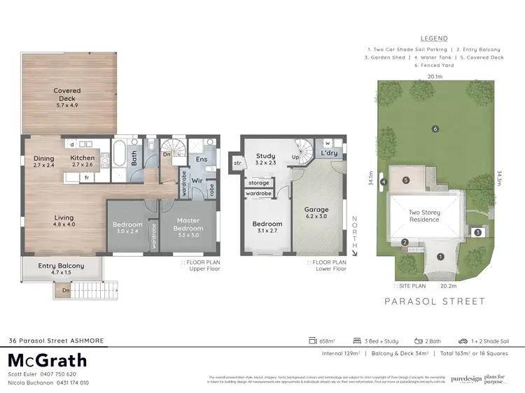 Floorplan of Homely house listing, 36 Parasol Street, Ashmore QLD 4214