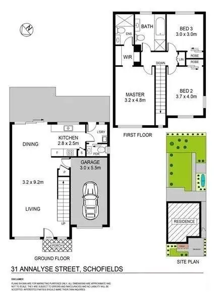 Floorplan of Homely house listing, 31 Annalyse Street, Schofields NSW 2762