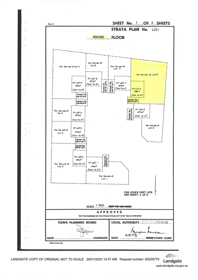 Floorplan of Homely townhouse listing, 8/14 Siddons Way, Booragoon WA 6154