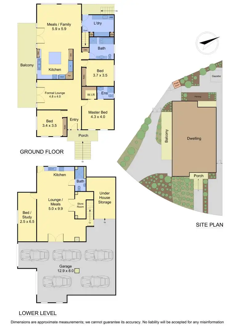 Floorplan of Homely house listing, 17 Blackman Avenue, Mill Park VIC 3082