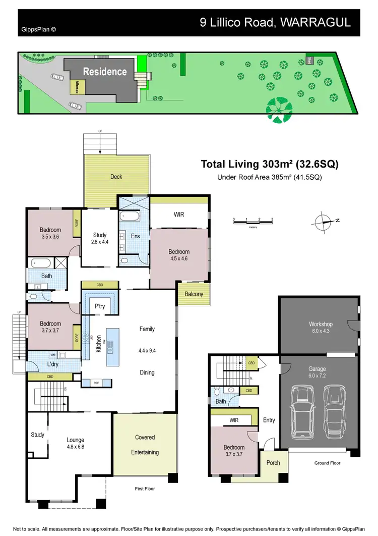 Floorplan of Homely house listing, 9 Lillico Road, Warragul VIC 3820
