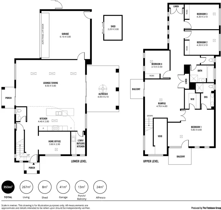 Floorplan of Homely house listing, 8 Franklin Avenue, Mawson Lakes SA 5095