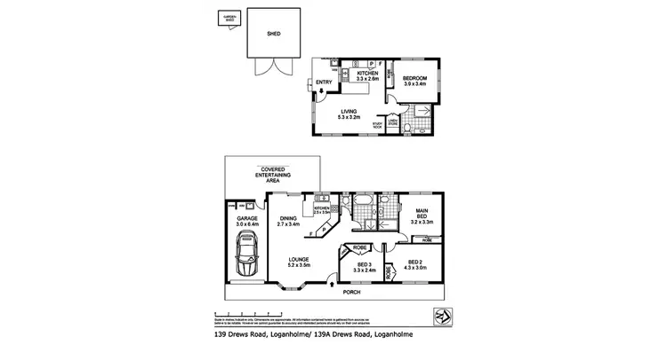 Floorplan of Homely house listing, 139 Drews Road, Loganholme QLD 4129