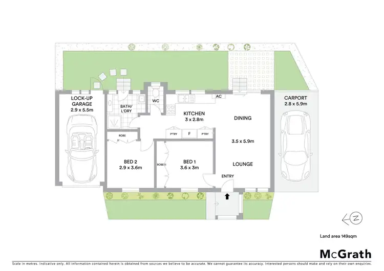 Floorplan of Homely unit listing, 2/25-27 Roslyn Road, Belmont VIC 3216