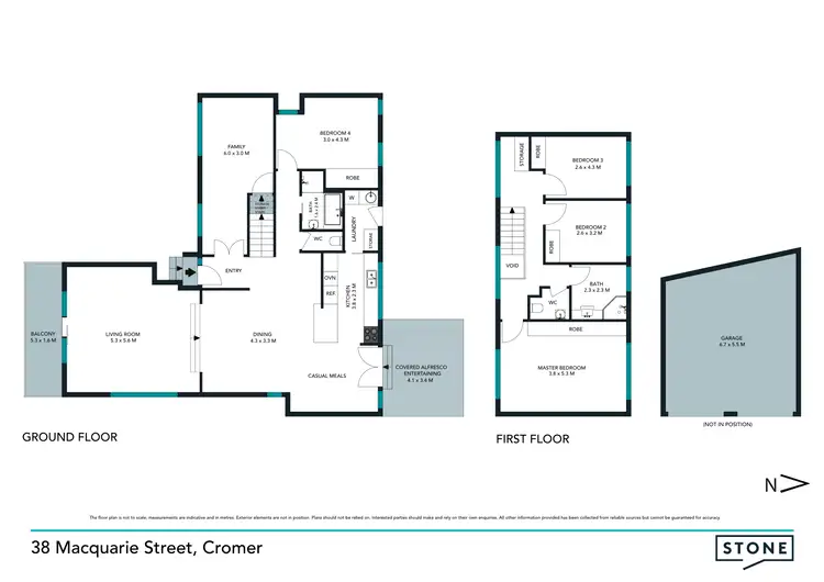 Floorplan of Homely house listing, 38 Macquarie Street, Cromer NSW 2099