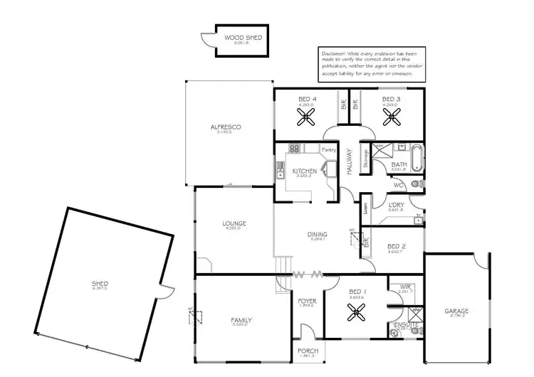 Floorplan of Homely house listing, 7 Denmark Drive, Port Lincoln SA 5606