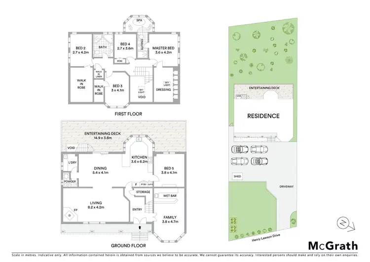 Floorplan of Homely house listing, 888 Henry Lawson Drive, Picnic Point NSW 2213