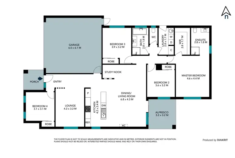 Floorplan of Homely house listing, 14 Womble Way, Mernda VIC 3754