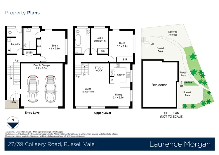 Floorplan of Homely townhouse listing, 27/39 Collaery Road, Russell Vale NSW 2517