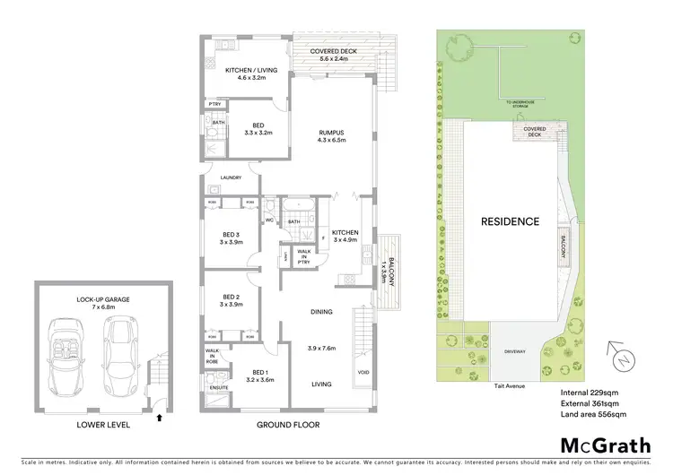 Floorplan of Homely house listing, 105 Tait Avenue, Kanahooka NSW 2530