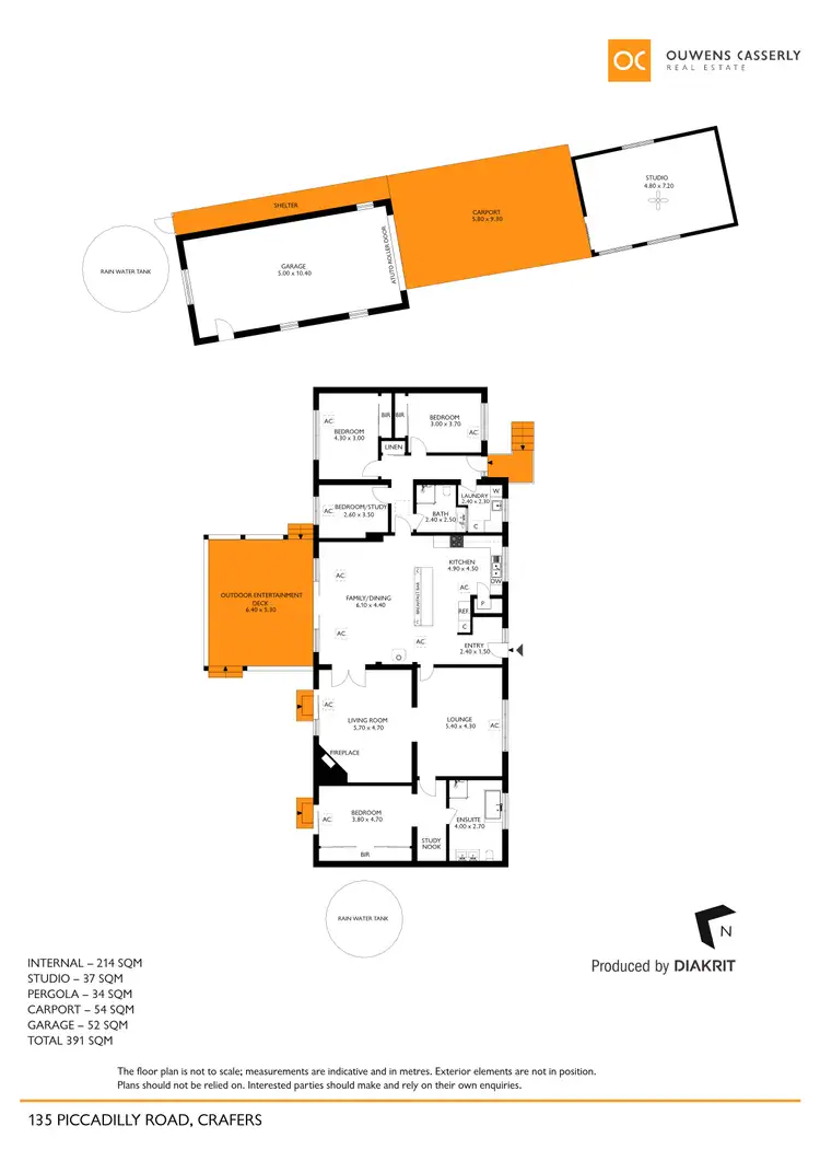 Floorplan of Homely house listing, 135 Piccadilly Road, Crafers SA 5152