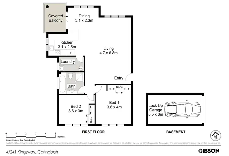 Floorplan of Homely unit listing, 4/241-245 Kingsway, Caringbah NSW 2229