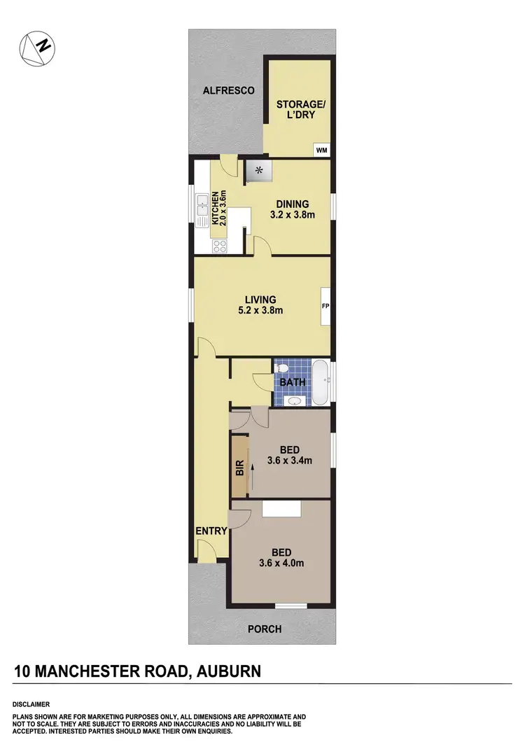 Floorplan of Homely house listing, 10 Manchester Road, Auburn NSW 2144