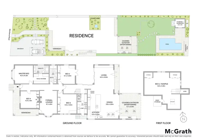 Floorplan of Homely house listing, 7 Muttama Road, Artarmon NSW 2064