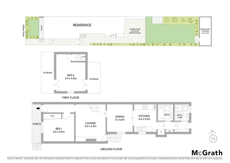 Floorplan of Homely house listing, 98 Gibbes Street, Rockdale NSW 2216
