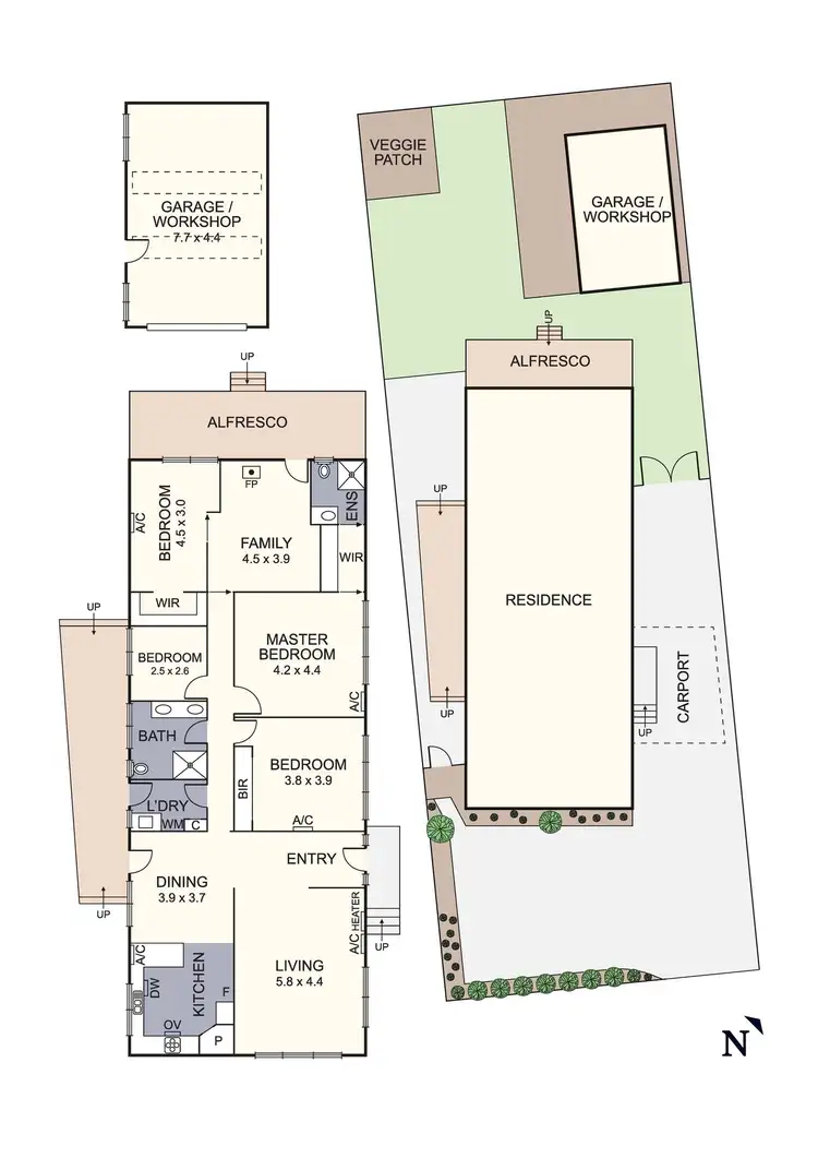 Floorplan of Homely house listing, 11 Virginia Street, Cranbourne VIC 3977