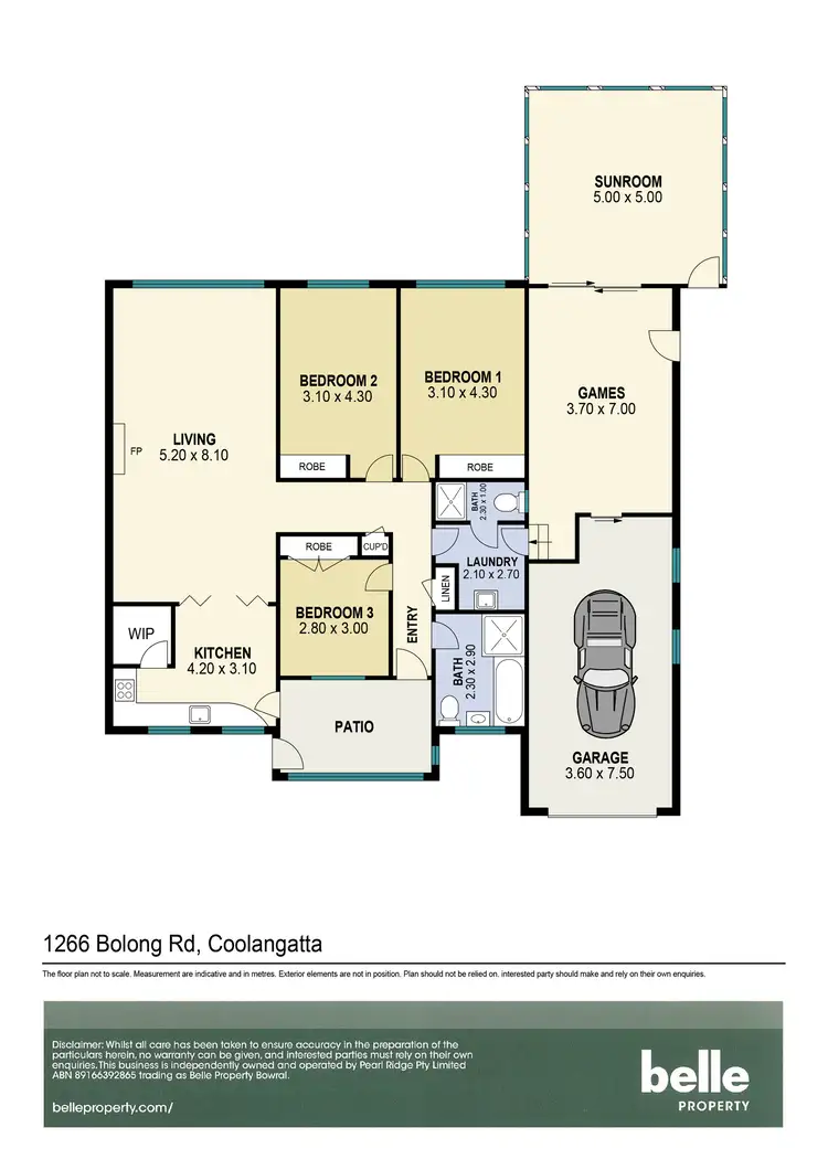 Floorplan of Homely house listing, 1266 Bolong Road, Coolangatta NSW 2535