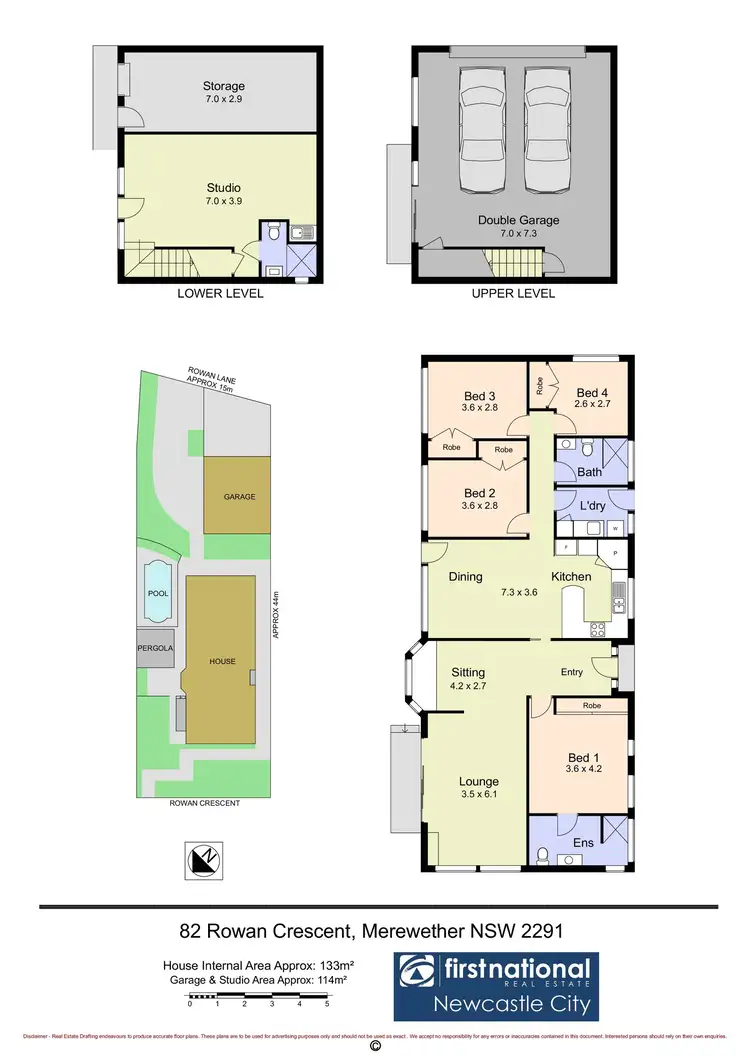 Floorplan of Homely house listing, 82 Rowan Crescent, Merewether NSW 2291