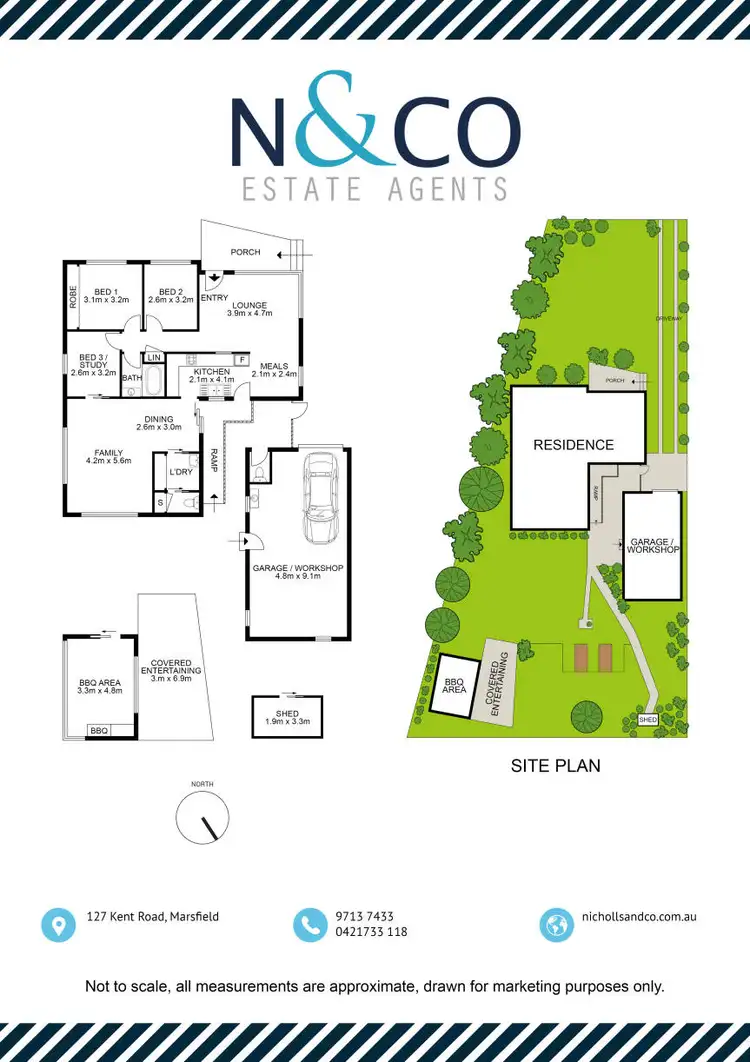 Floorplan of Homely house listing, 127 Kent Road, Marsfield NSW 2122