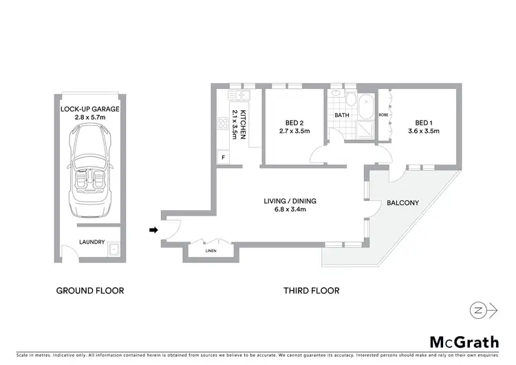 Floorplan of Homely apartment listing, 15/4 Kempsey Close, Dee Why NSW 2099