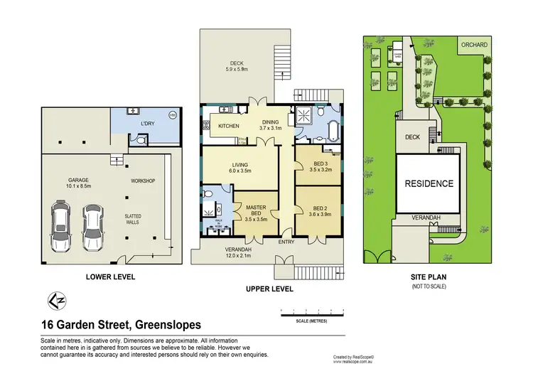 Floorplan of Homely house listing, 16 Garden Street, Greenslopes QLD 4120