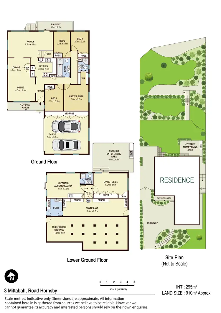 Floorplan of Homely house listing, 3 Mittabah Road, Hornsby NSW 2077