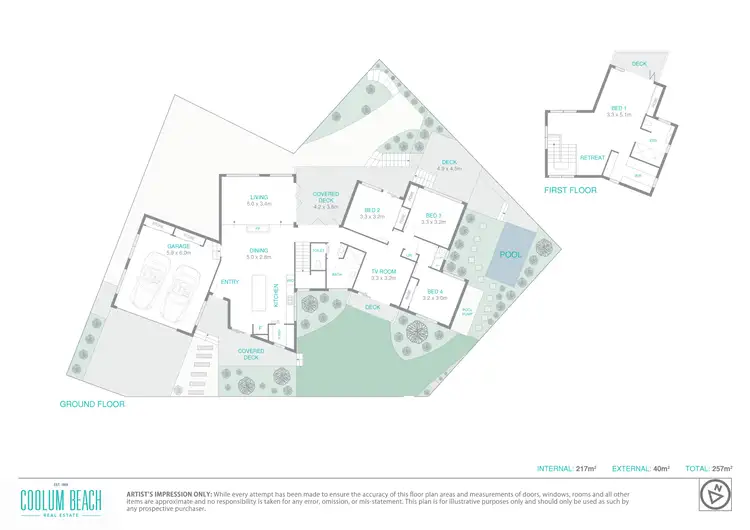 Floorplan of Homely house listing, 104/2 Richmond Close, Coolum Beach QLD 4573