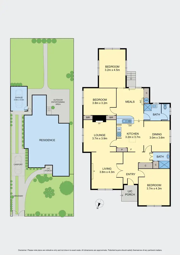 Floorplan of Homely house listing, 43 Balmoral Avenue, Strathmore VIC 3041