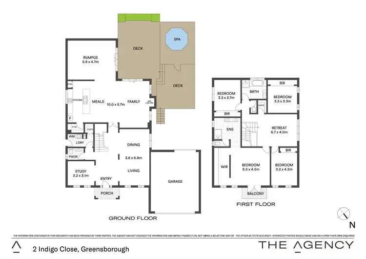 Floorplan of Homely house listing, 2 Indigo Close, Greensborough VIC 3088