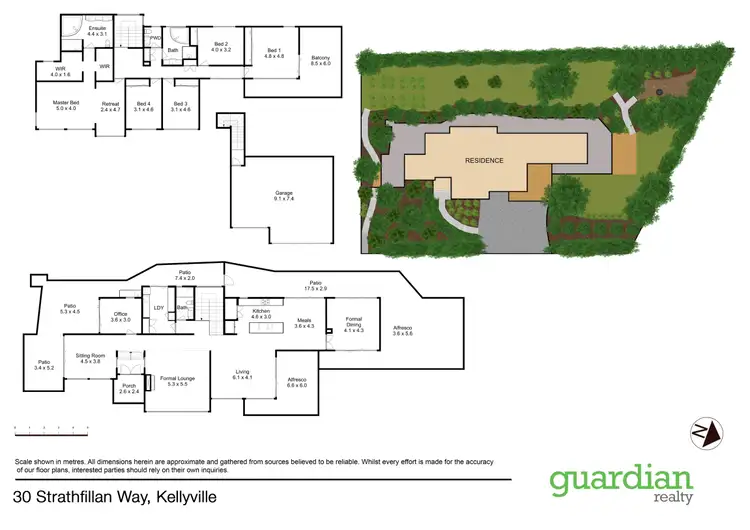 Floorplan of Homely house listing, 30 Strathfillan Way, Kellyville NSW 2155