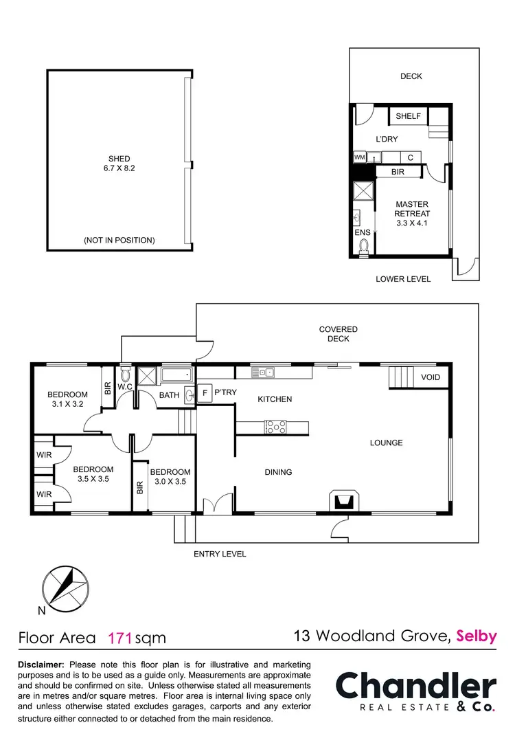 Floorplan of Homely house listing, 13 Woodland Grove, Selby VIC 3159