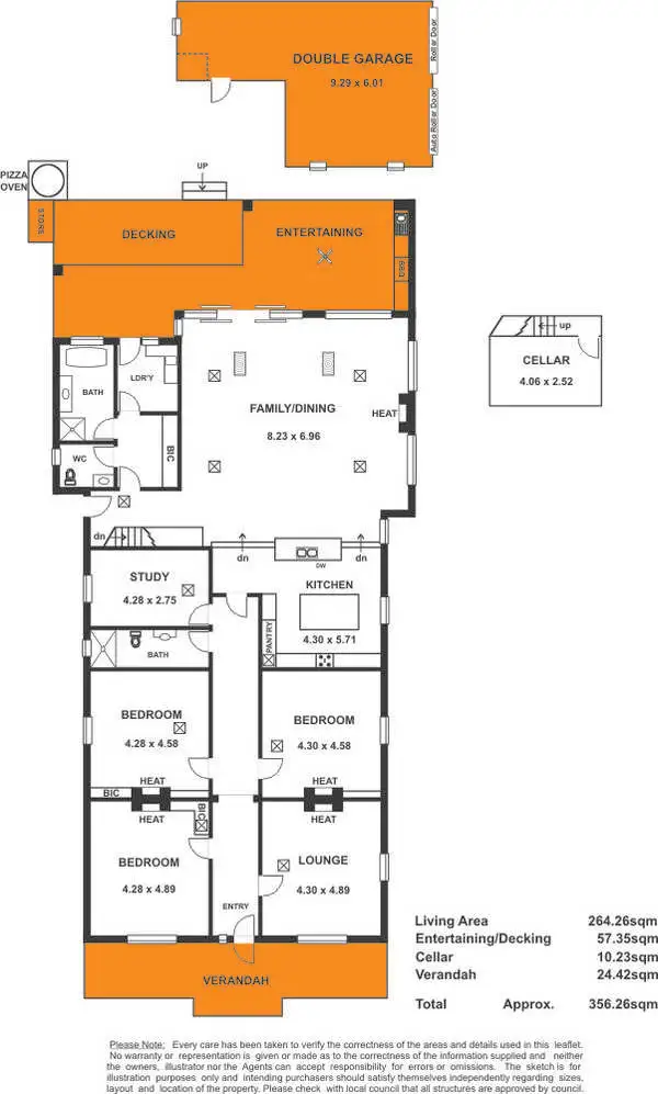 Floorplan of Homely house listing, 19 Hall Street, Semaphore SA 5019