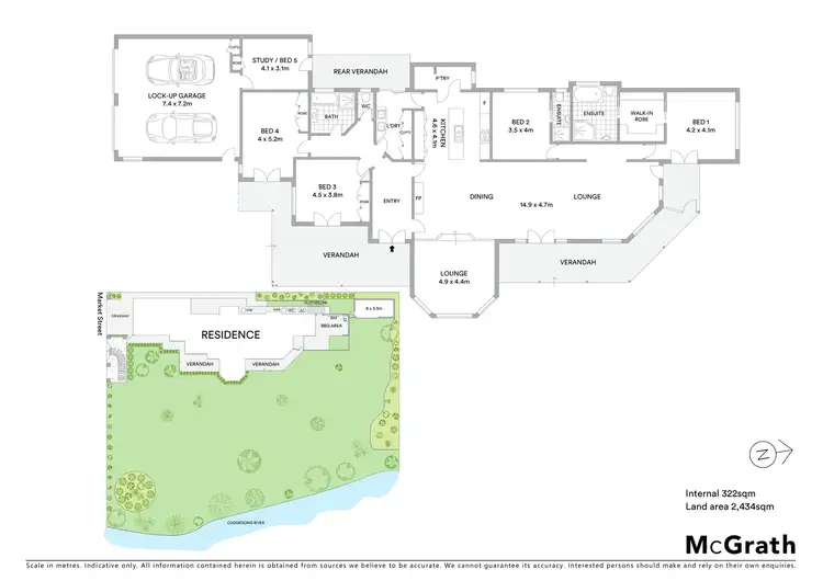 Floorplan of Homely house listing, 2 Market Street, Mudgee NSW 2850
